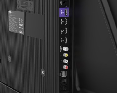 Ports du téléviseur 4K Série Select Roku de 43&nbsp;po