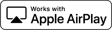 Works with Apple Airplay