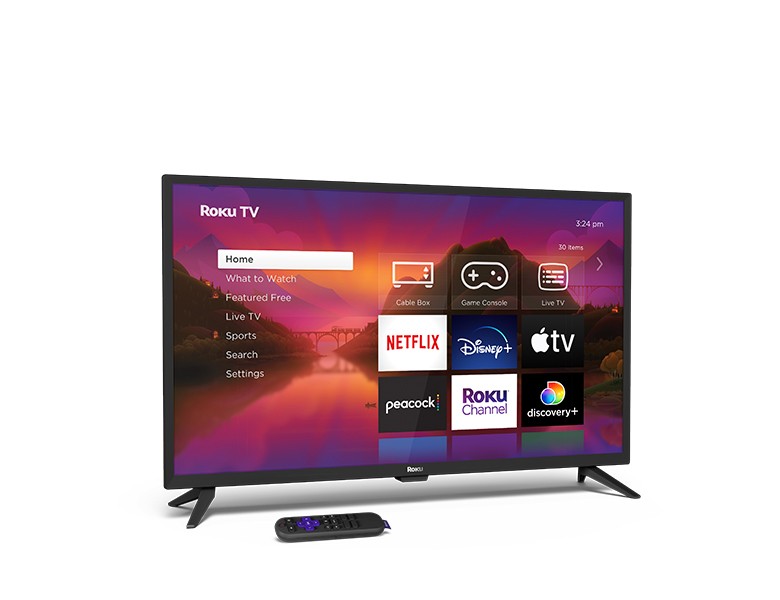 Smart TV 24 pulgadas Led HD, televisor Hey Google Official