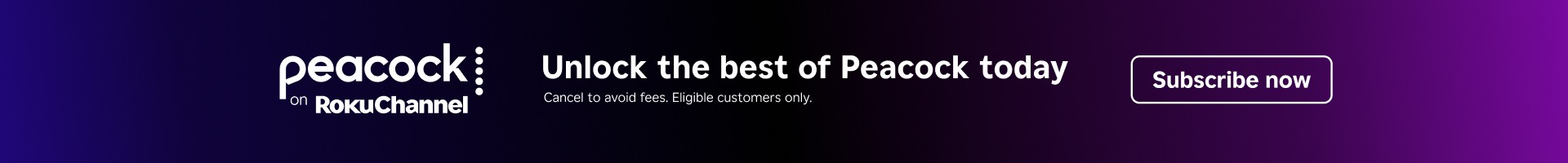 Peacock on The Roku Channel
