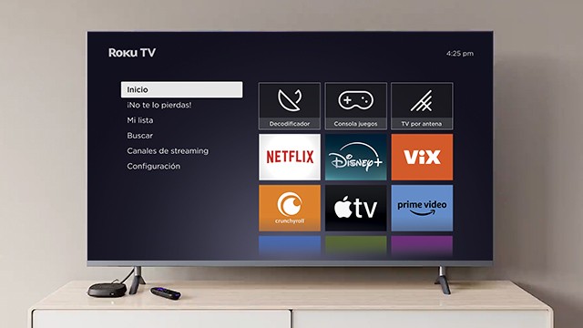 Roku TV con soporte