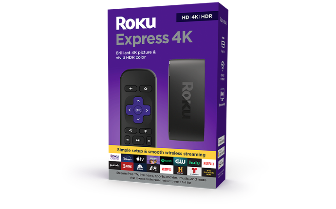 Dispositivo Streaming Roku Express 4K