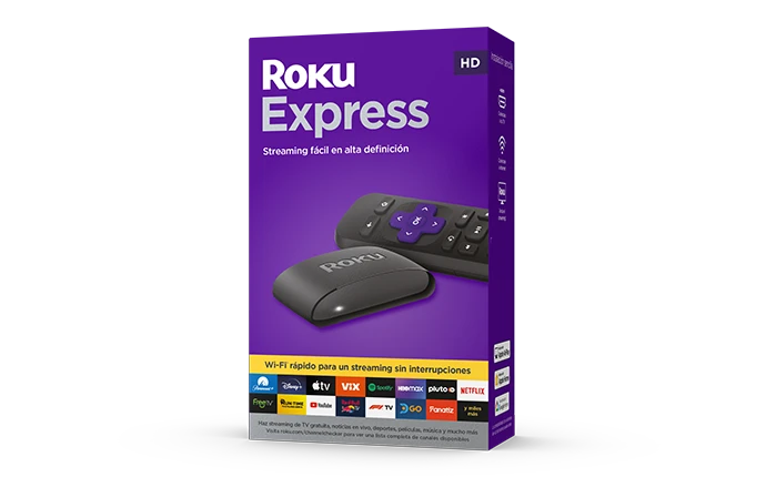 Roku Express TV 4k+ Dispositivo Streaming Multimedia Transmisión HdR