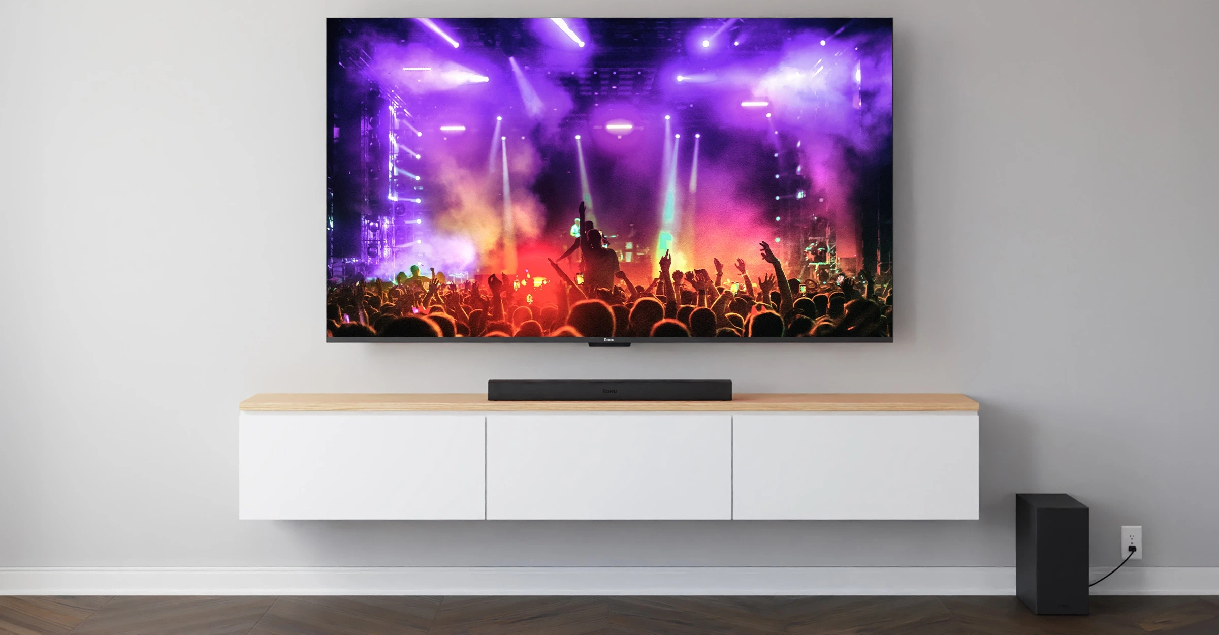 Roku TV and a Roku TV Wireless Soundbar