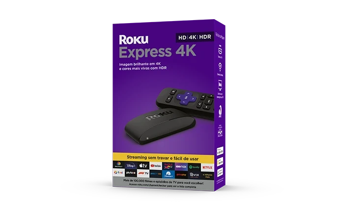 Roku Express, Dispositivo para Transformar TV em smart TV