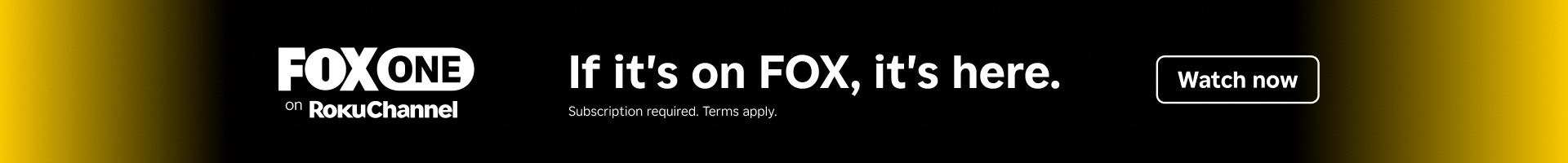 Fox One on The Roku Channel - Watch now