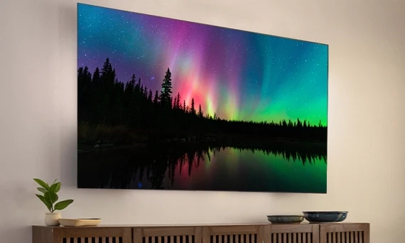 Roku Pro Series 4K Mini-LED TV displaying vivid colors using thousands of mini-LEDs