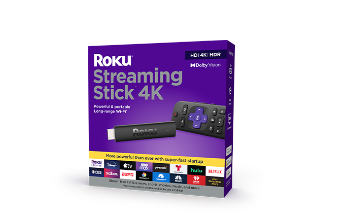 Introducing the all-new Roku Streaming Stick 4K and Roku Streaming Stick 4K+