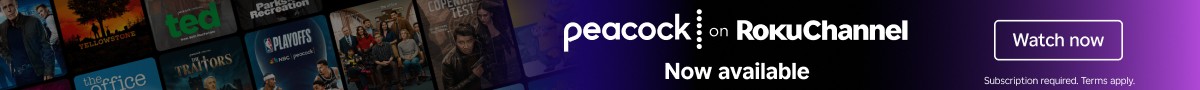 Peacock on The Roku Channel