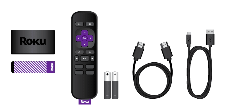 Items included when you purchase a Roku Express