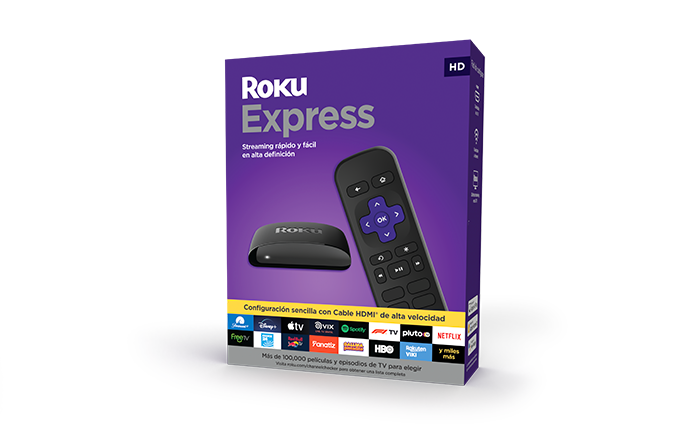 Roku Express | Powerful HD streaming. Low cost. | Roku Mexico