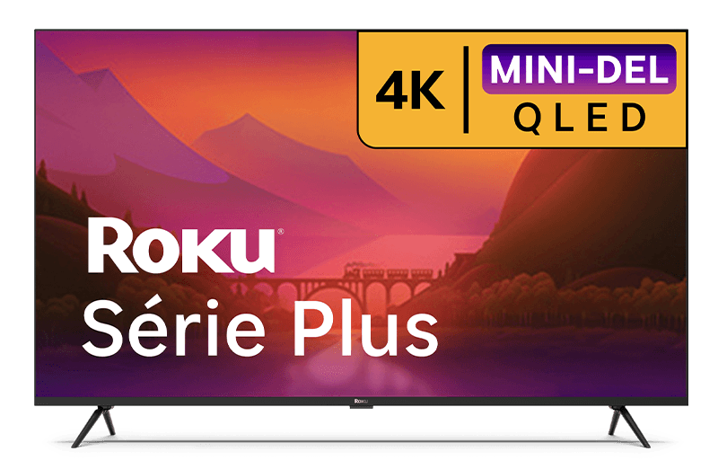 Téléviseur Série Plus Roku mini-DEL 4K