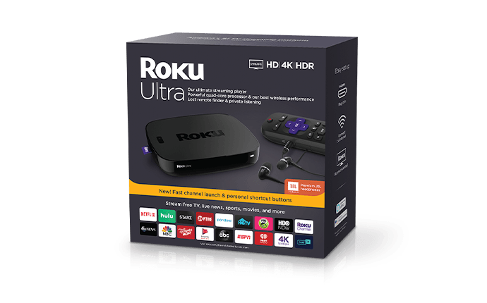 Roku Ultra packaging