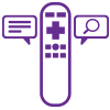 Voice remote with TV controls
