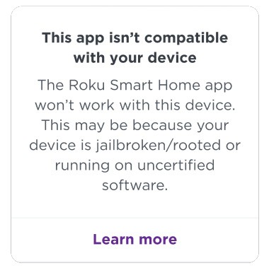 How to fix error &ldquo;The app isn&rsquo;t compatible with your device&rdquo; in 