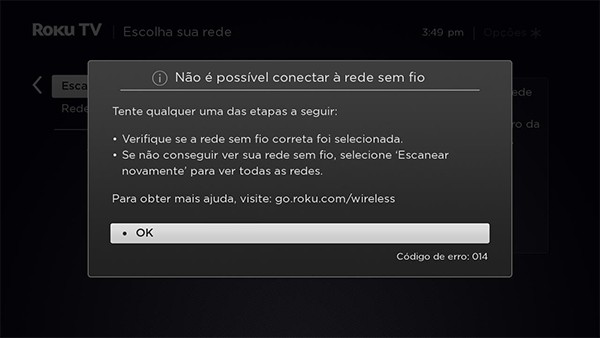 Activate introduzir código do aparelho de TV