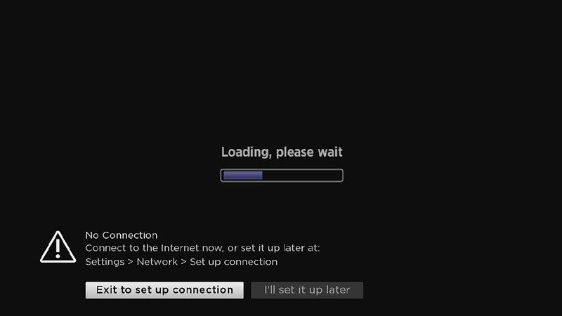 loading error no internet