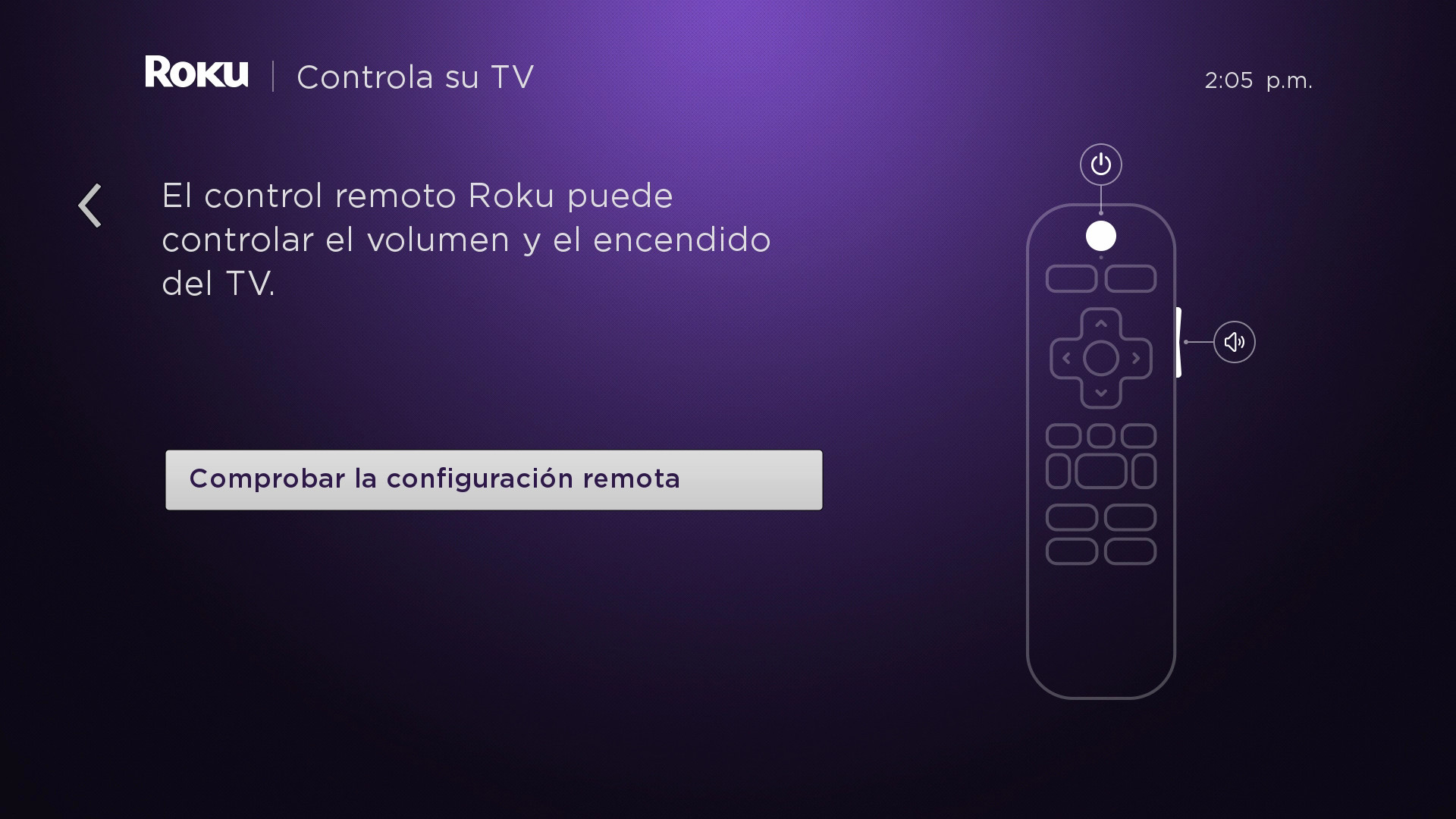Santuario jefe milagro Cómo configuro mi Roku® Enhanced Remote para controlar mi TV? | Roku