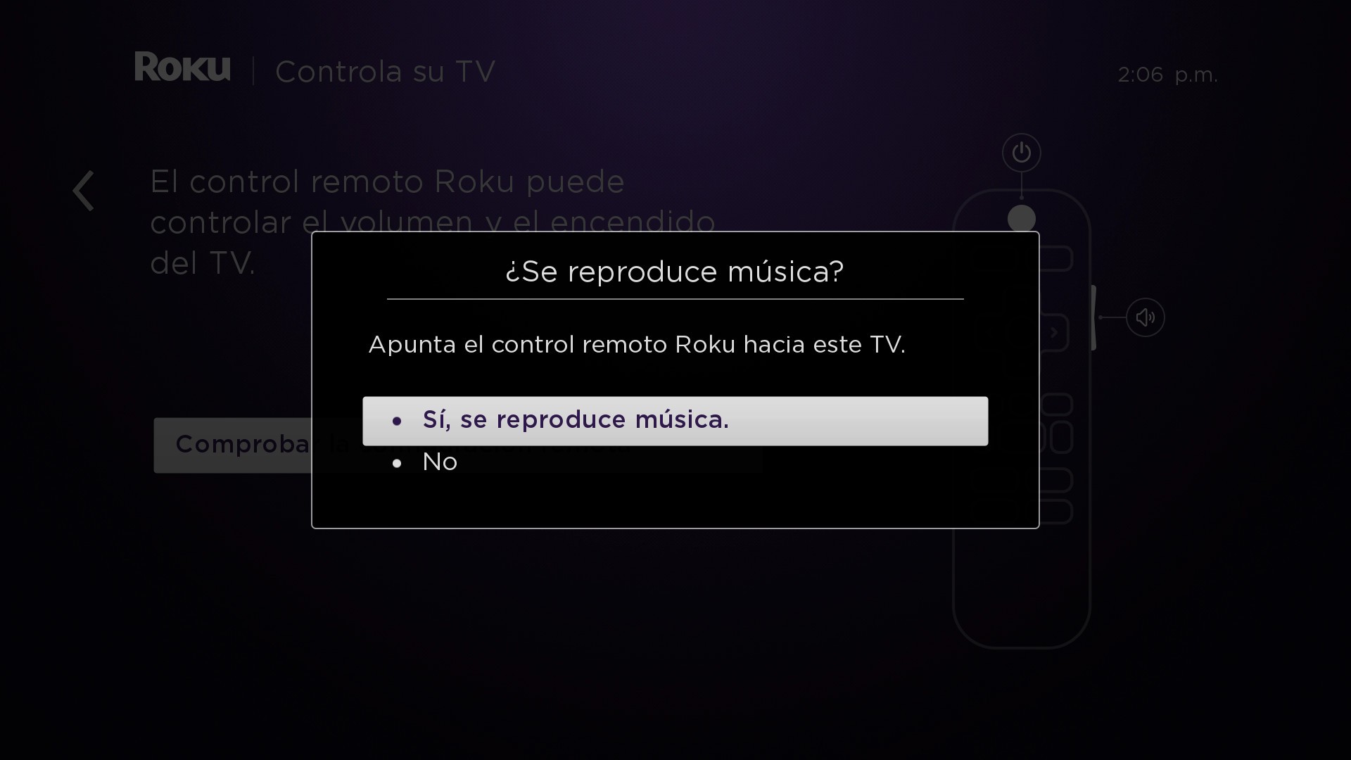 Cómo configuro mi Roku Enhanced Remote durante el proceso de configuración ...