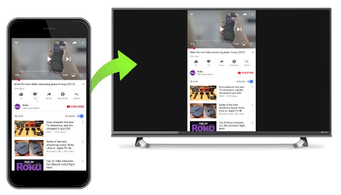 Utilizar o AirPlay para efetuar o streaming de vídeo ou projetar o ecrã do  iPhone ou iPad - Suporte Apple (PT)