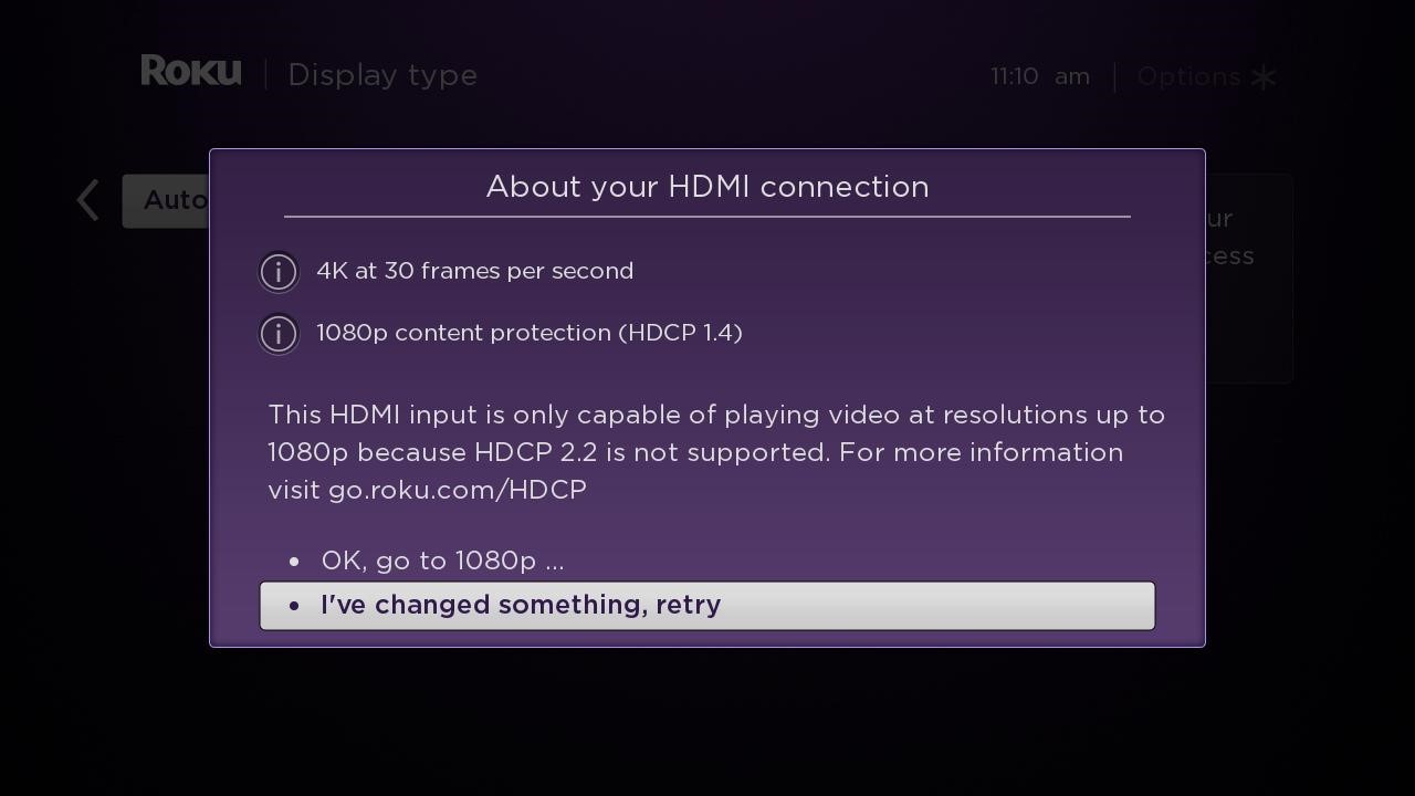 Код 106 на телевизоре. Ошибка HDCP. Internet connection Error. HDCP Error. How to Fix roku fixed.