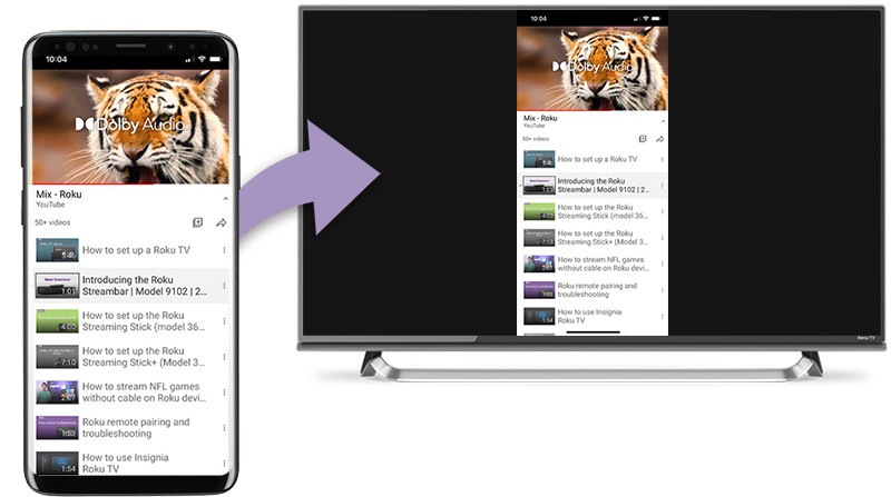 How to screen mirror your Android™ or Windows® phone to your Roku® streaming  device