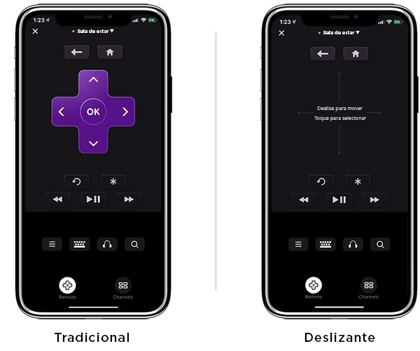 Roku App, Controle de TV no celular e mais funções