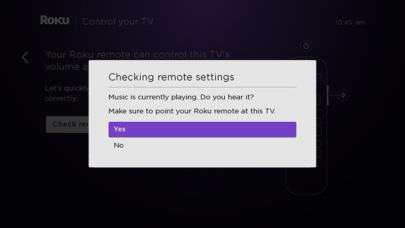 How to set up your Roku® voice remote to control your TV|Set up TV controls