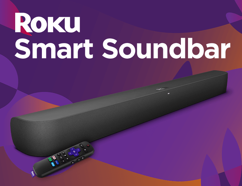 Roku Smart Soundbar | Exceptional audio with a Roku player built in | Roku