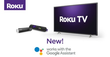 connect roku to google home