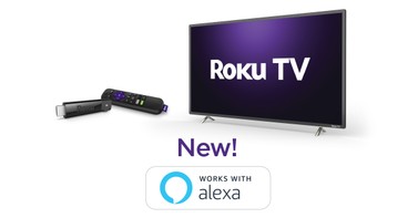 link alexa to roku