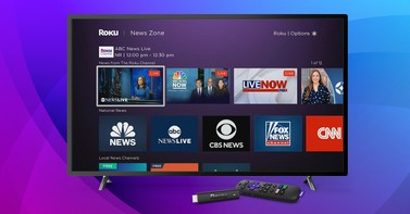 Roku is adding over 40 free channels, including local news