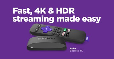 Image of post for blogen gbintroducing the new roku express 4k uk