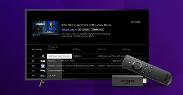 Live Tv Channel Guide Now Available On Amazon Fire Tv