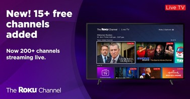 Roku Adds 35 New Linear TV Channels to The Roku Channel