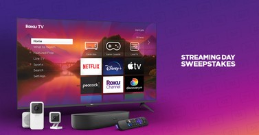 Streaming Day Sweepstakes: Enter for a chance to win a Roku TV and more! - Read on Roku Blog