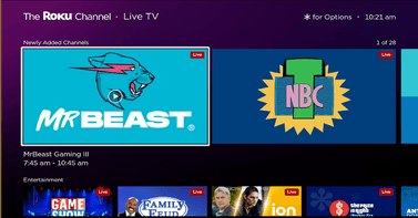 More than 40 new linear channels now available on The Roku Channel from CBS News, FOX Television Stations, NBCUniversal, MrBeast and more - Read on Roku Blog