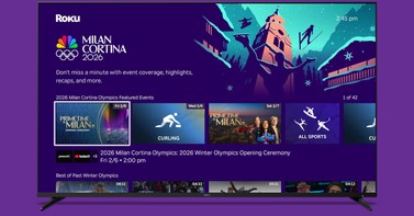 Stream The 2026 Milan Cortina Olympics on NBC and Peacock on Roku devices - Read on Roku Blog